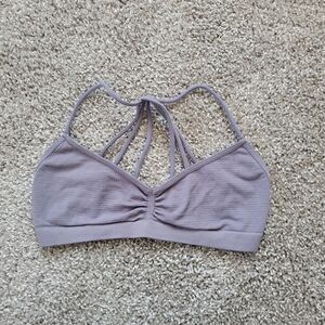 Free People Intimatley Strappy Bra Size XS/S Gray